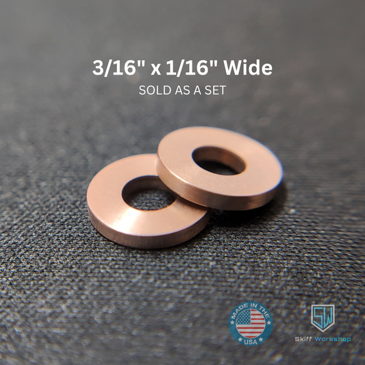 Thick Washers - 3/16" x 1/16" WIDE (4 Washers)